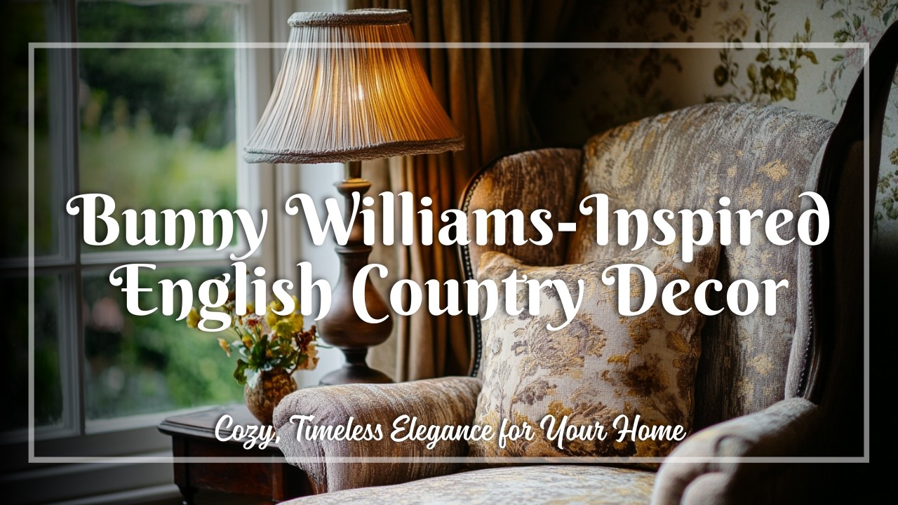 Bunny Williams-Inspired English Country Decor: Cozy, Timeless Elegance for Your Home