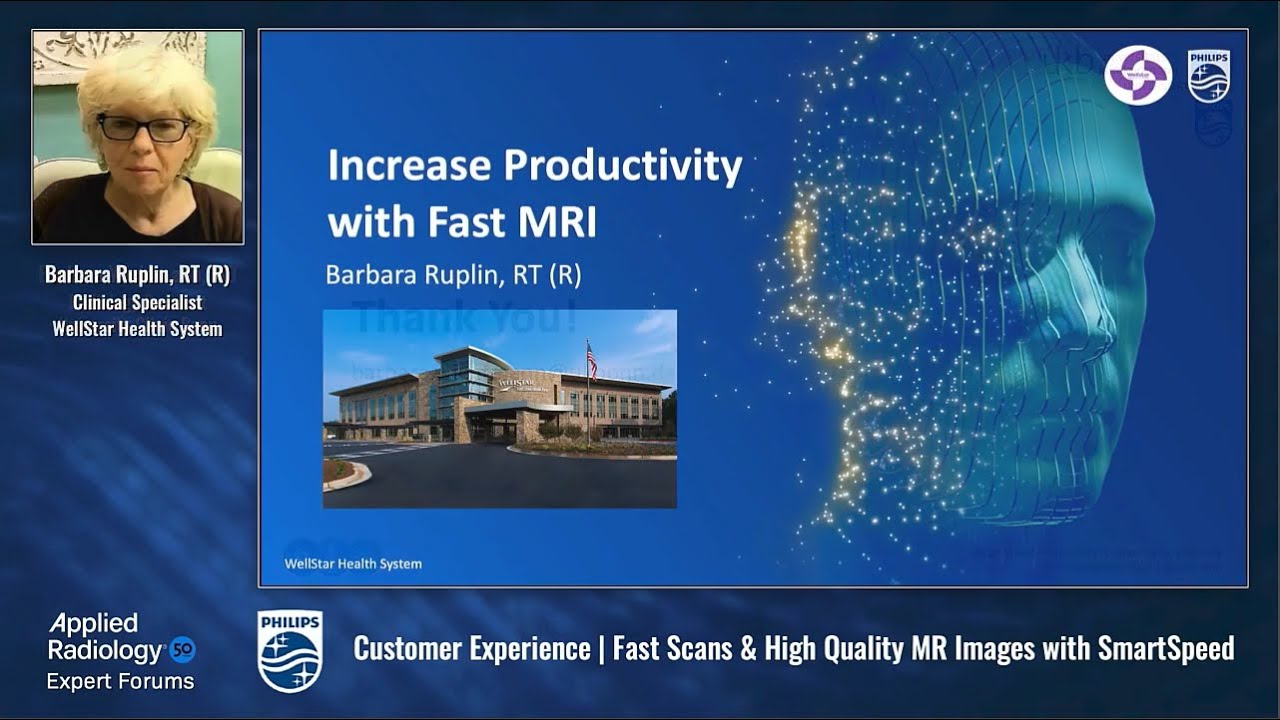Increase productivity with fast MRI