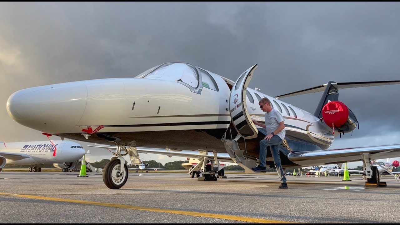 MY FIRST FLIGHT with the CJ3 to PANAMA!