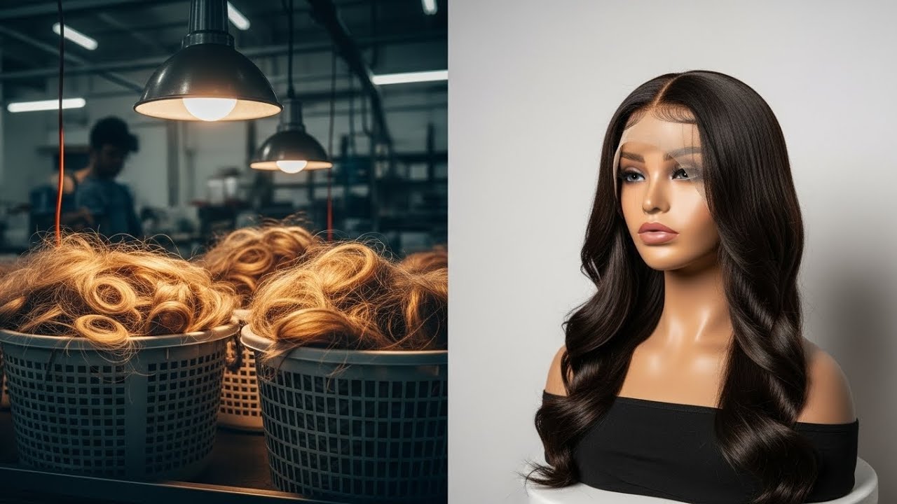 How Human Hair Turns Into a ₹1 Crore Luxury Wig | The Full Factory Process