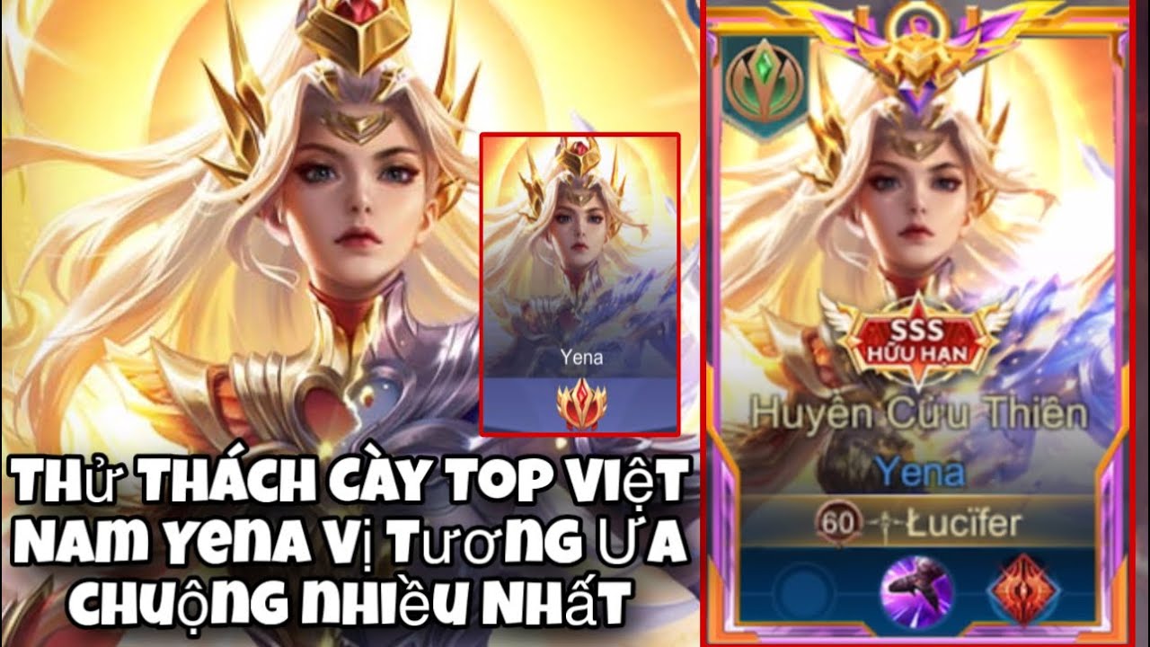 Thử Thách Cày TOP Việt Nam Yena Trong 1 Tuần - Của Cậu Ba - TOP.1. Airi