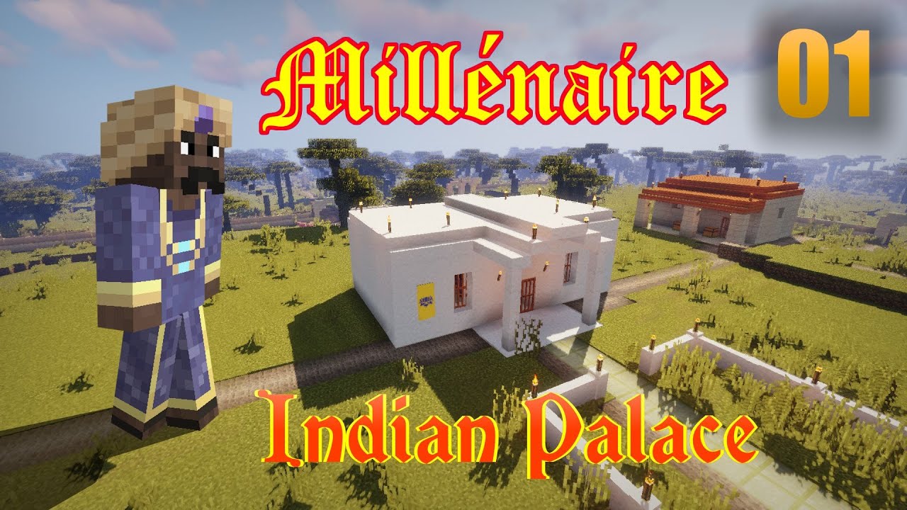 Indian palace | Minecraft Millénaire Timelapse (part 1, season 5)