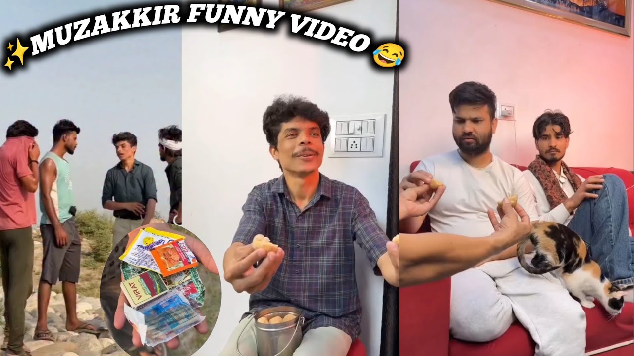 🤣Funny Muzakkir Comedy video | Viral Shorts | Try Not To Laugh 2025 | Muzakkir kosal junction