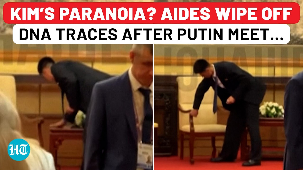 On Camera: Kim Jong Un’s Aides Wipe Off All Traces Of His DNA After Meeting With Putin In China