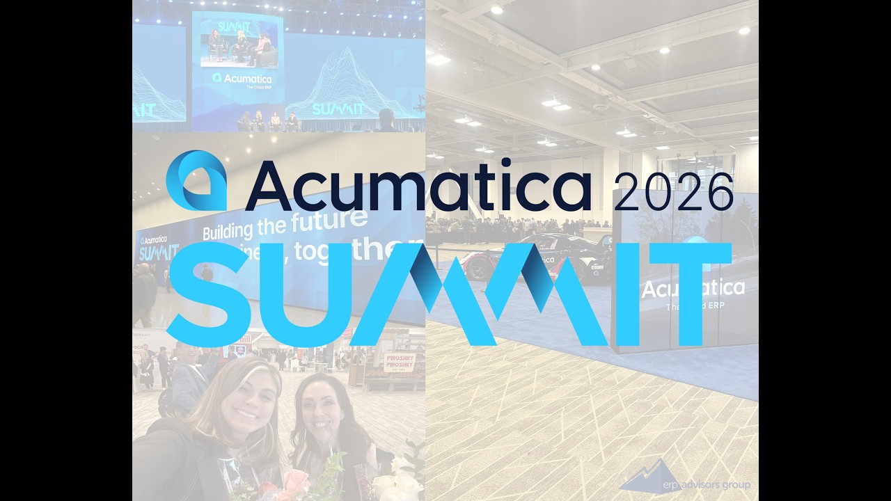 An Exclusive Look Into Acumatica Summit 2026!