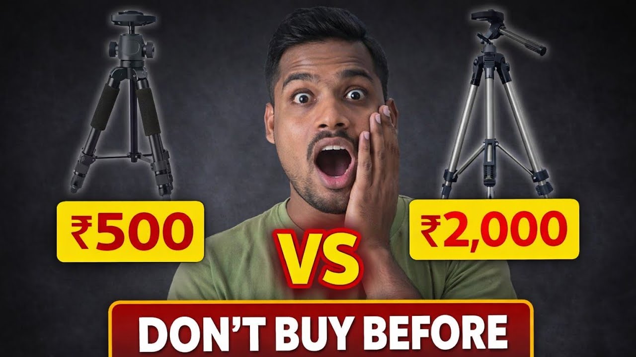  Best Tripod for YouTube & Photography 2026|less Budget & Sturdy | Professional Tripods