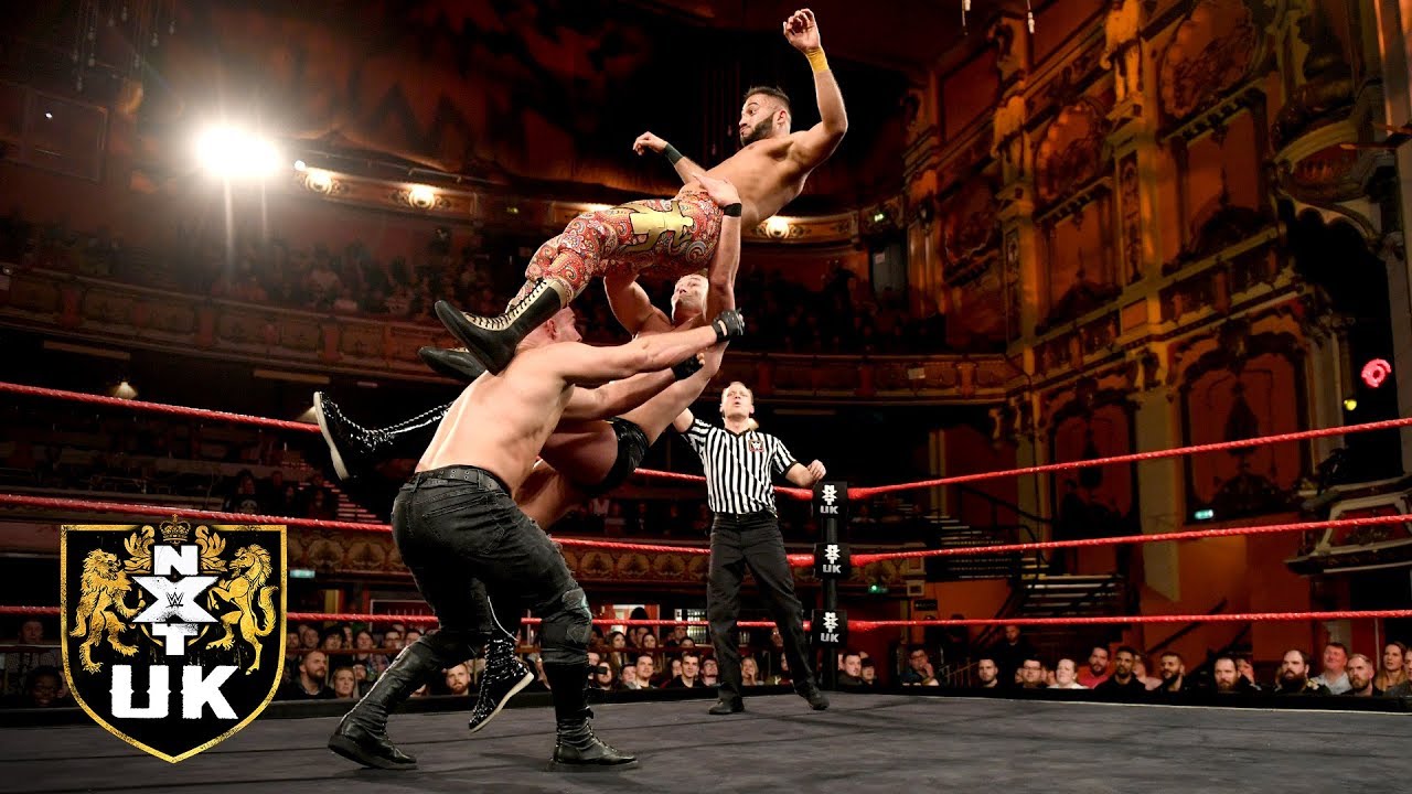 Kenny Williams & Amir Jordan vs. Marcel Barthel & Fabian Aichner: NXT UK, Jan. 2, 2019