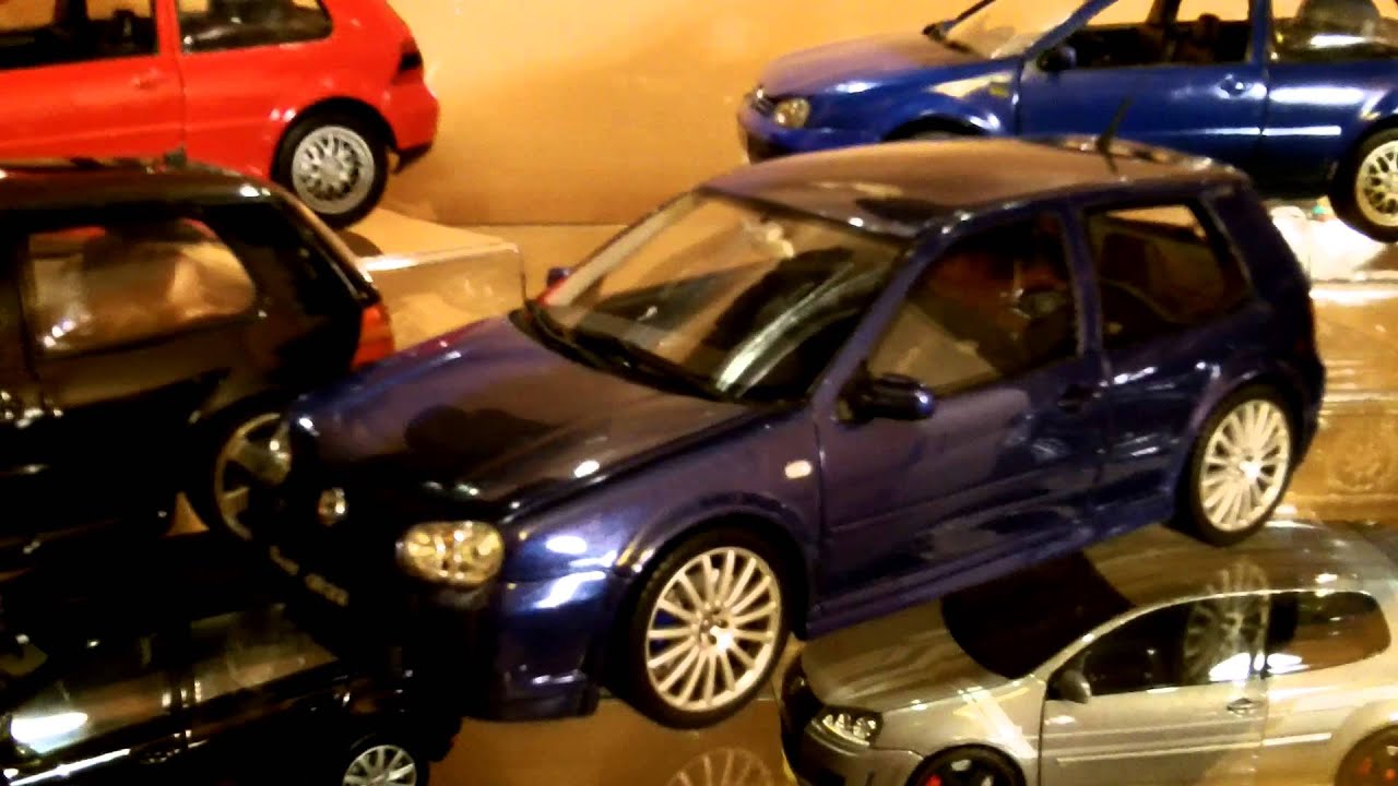 VW Golf Collection Diecast Models Scale 1:18