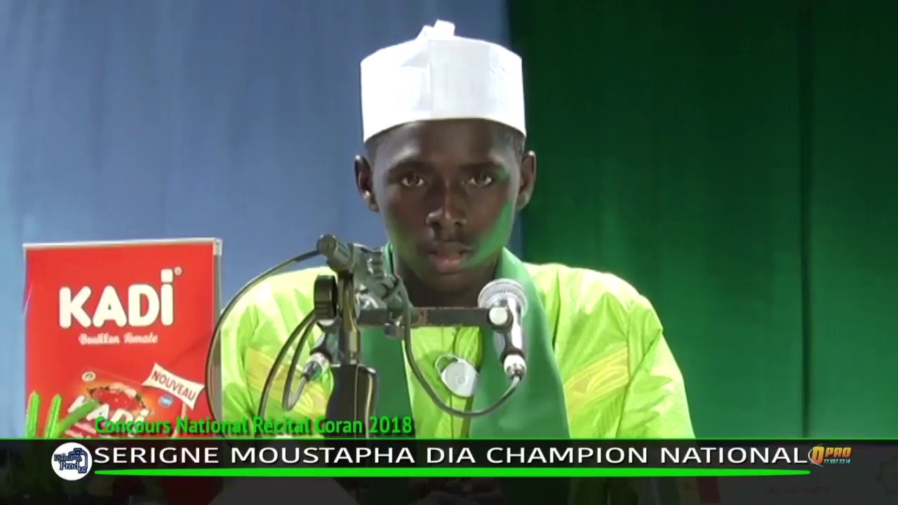 Concours National Récital Coran ibrahina Camara st Luis 2018