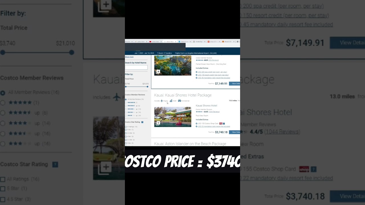 Costco Travel против Гавайев #costco #путешествия #шорты #новости