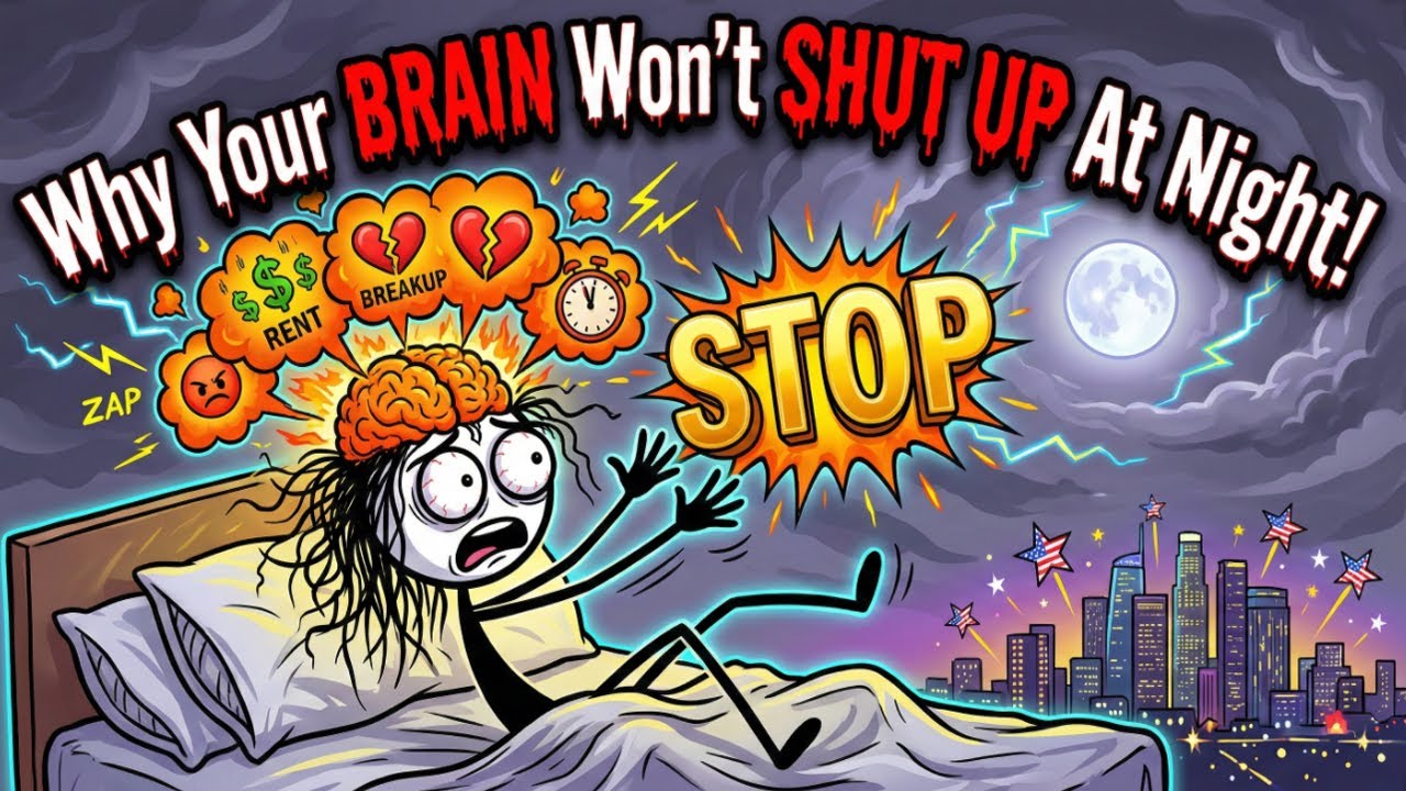 Why You Can't Stop Overthinking at Night