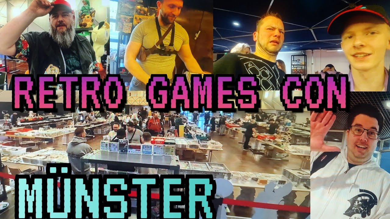RETRO GAMES CON MÜNSTER / RETRO BÖRSE
