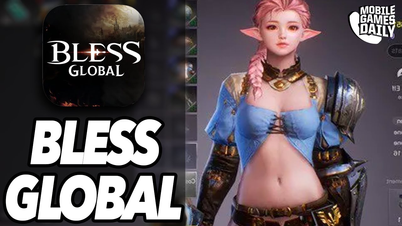 BLESS GLOBAL Gameplay Walkthrough - THE AAA-LEVEL GAMEFI MMORPG (iOS, Android)