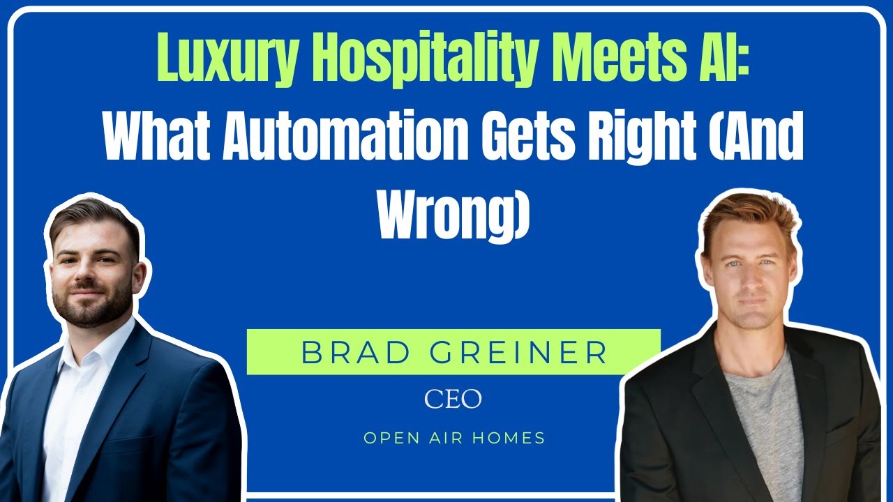 Luxury Hospitality Meets AI: What Automation Gets Right (And Wrong)