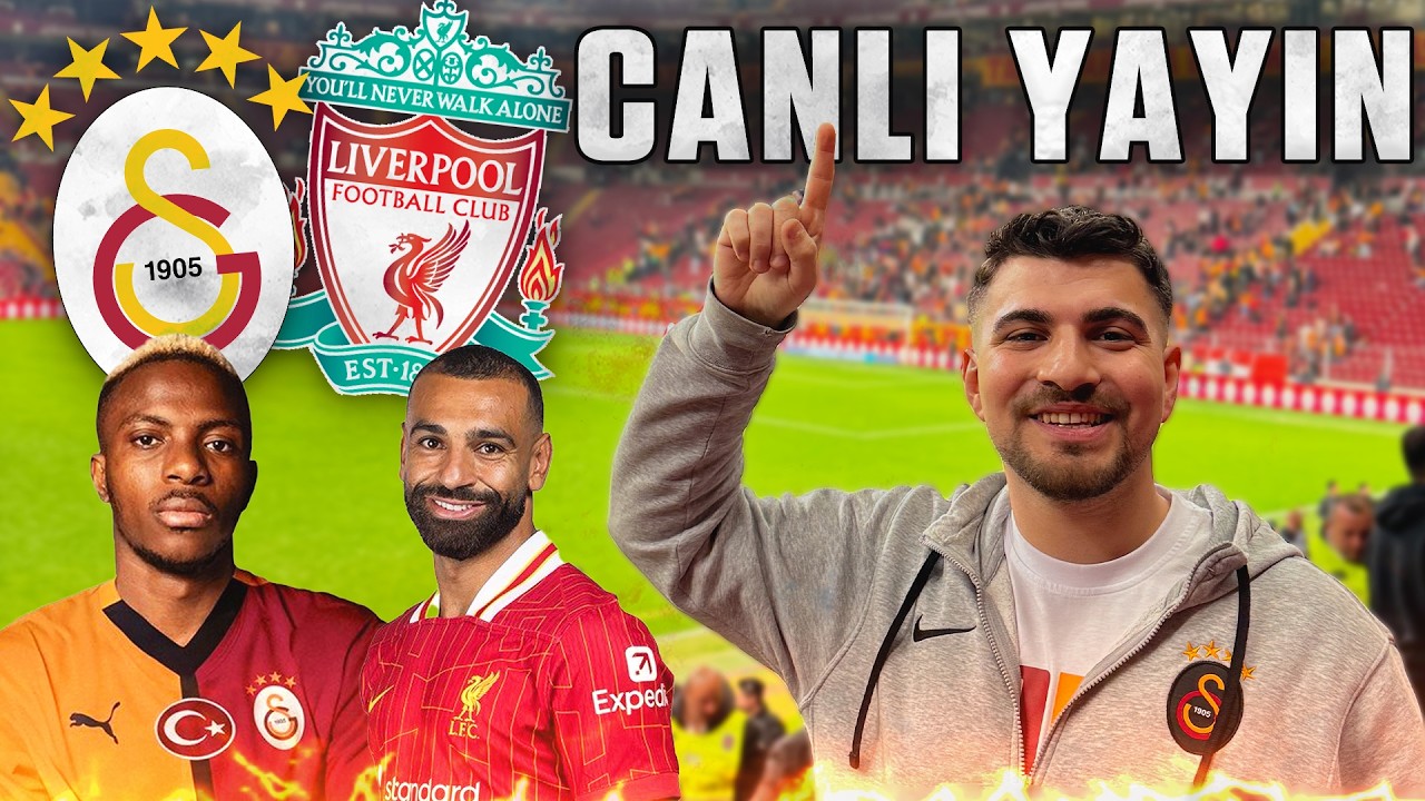 🔴 Liverpool - Galatasaray deplasmanına gidiyor muyum? | Canlı Yayın