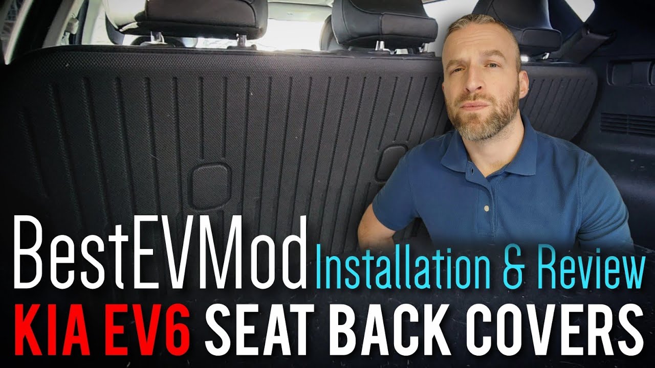 Kia EV6 Seat Back Covers from BestEVMod | Installation & Review