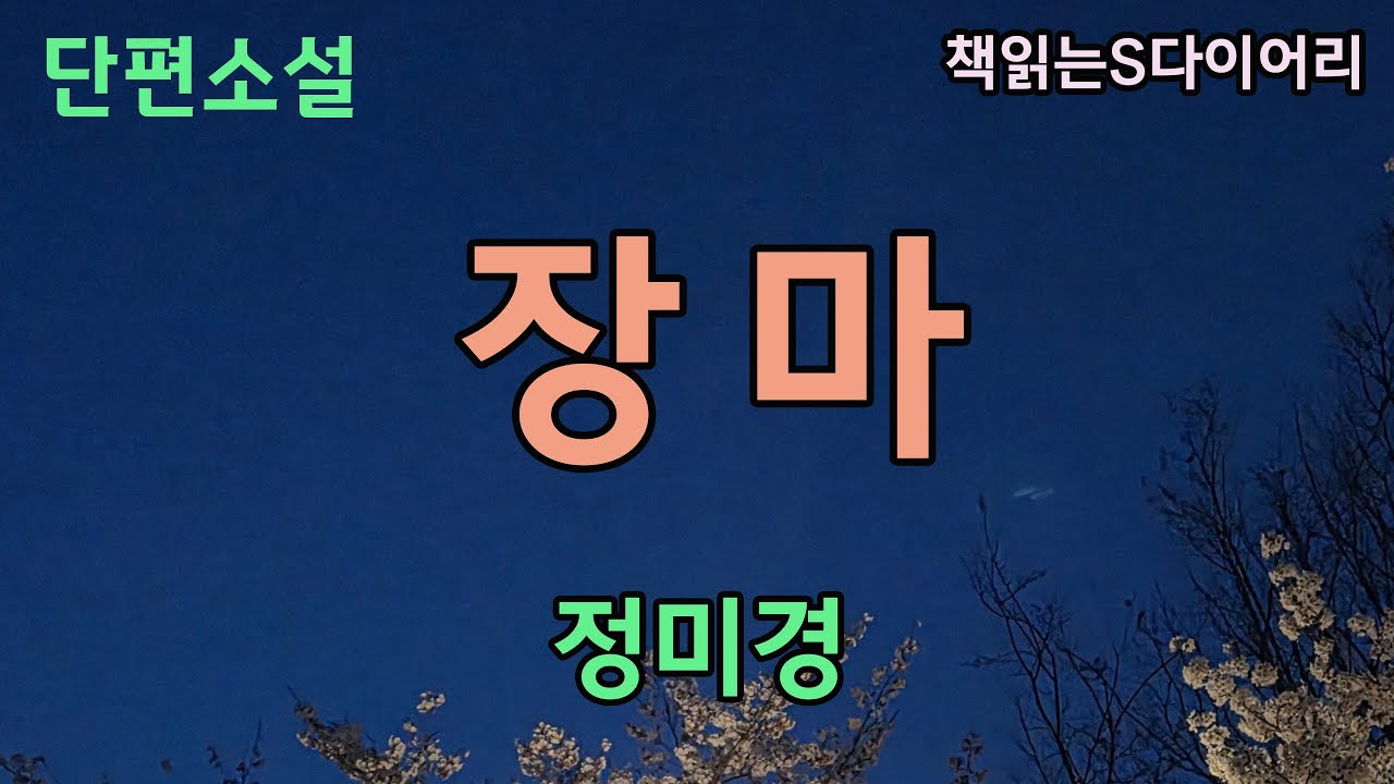 낯선 남자와의 따뜻한 동행 / 정미경 / 오디오북 #단편소설듣기#책읽어주는여자