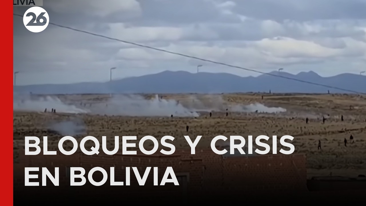 🇧🇴 CRISIS EN BOLIVIA | contin&uacute;an los bloqueos y la tensi&oacute;n social