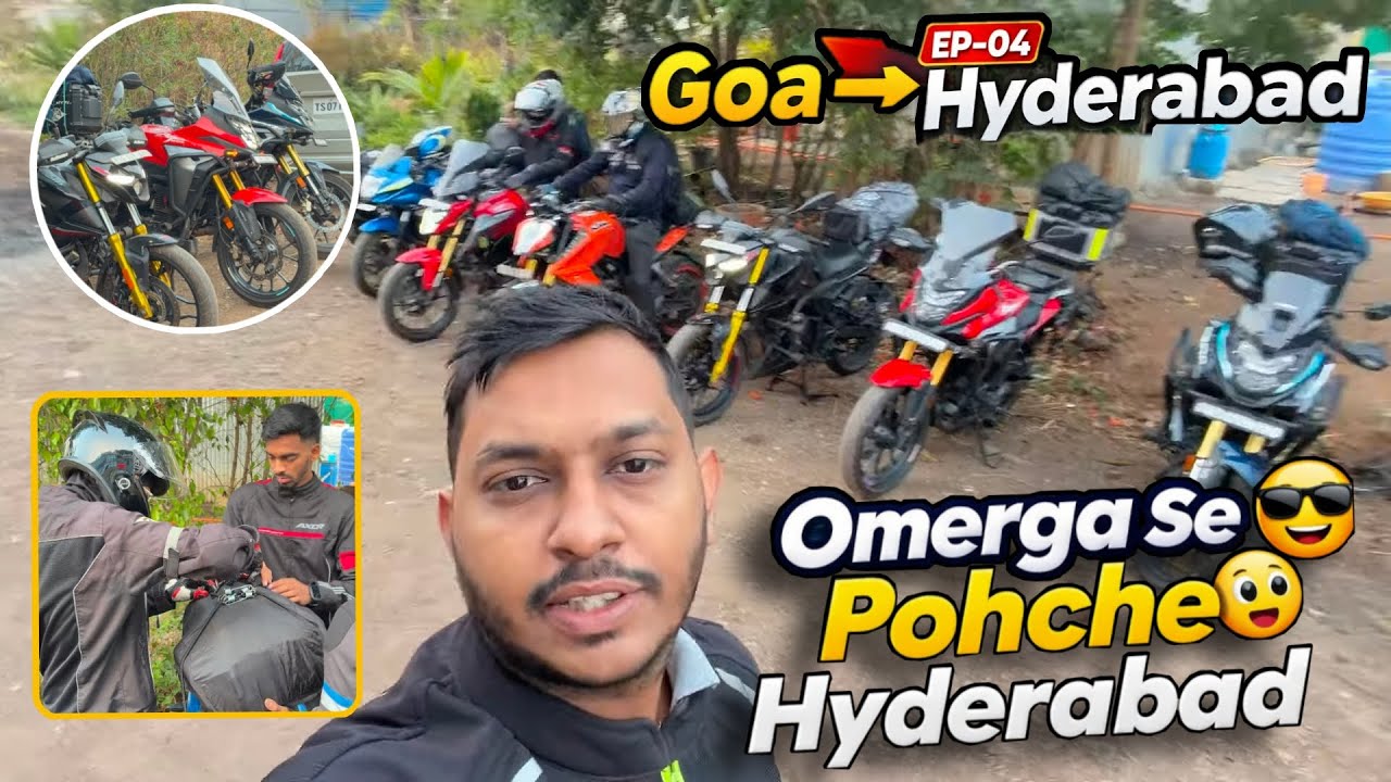 Omerga Se Pohche Hyderabad I Goa To Hyderabad I Ep 04 I