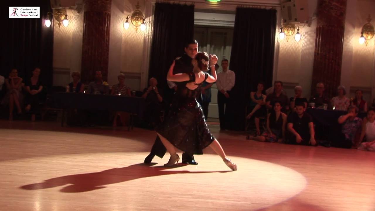 2016 Fernanda and Alejandro dance tango to El Marne at Cheltenham International Tango Festival