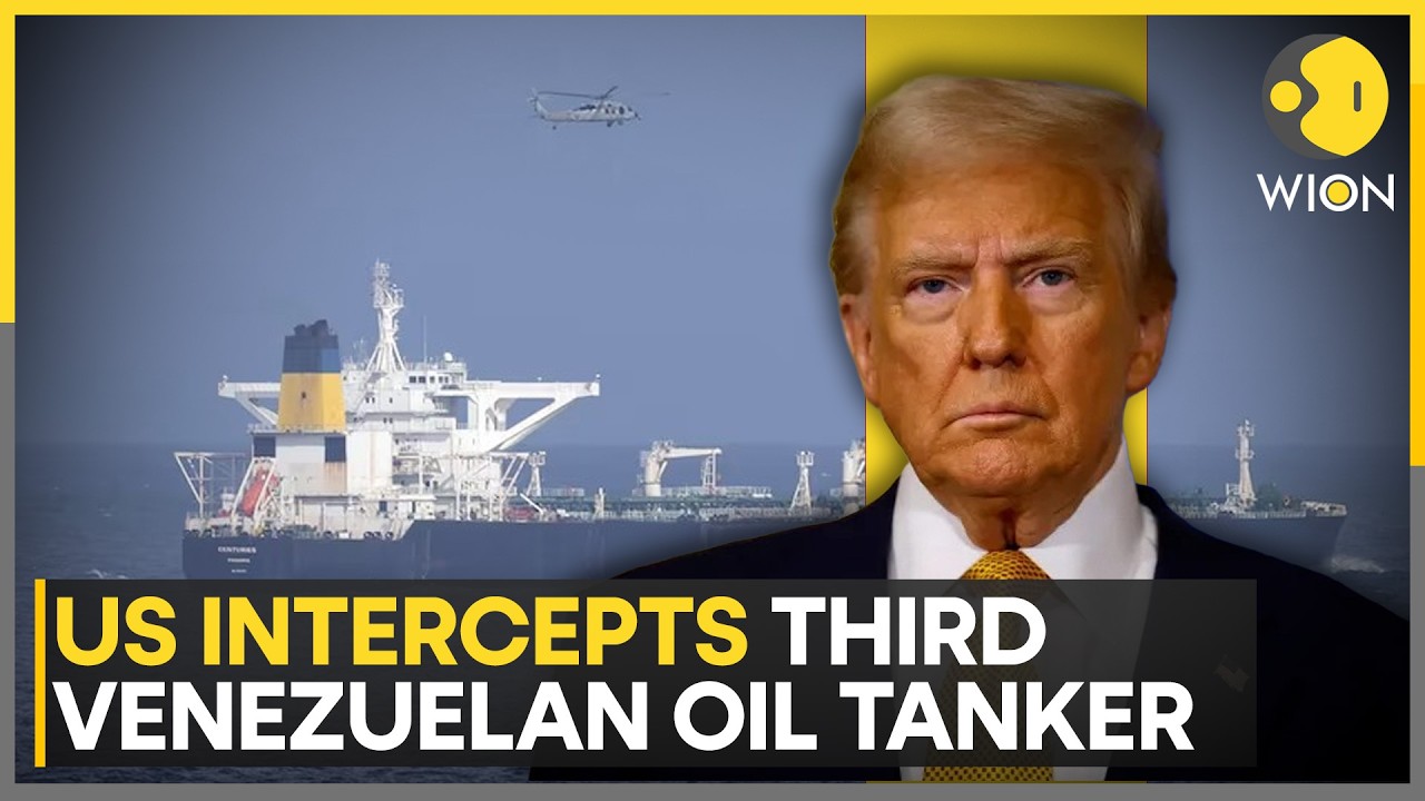 US Oil Blockade: Washington Intercepts Venezuela-Iran Linked Oil Tanker Veronica III | WION