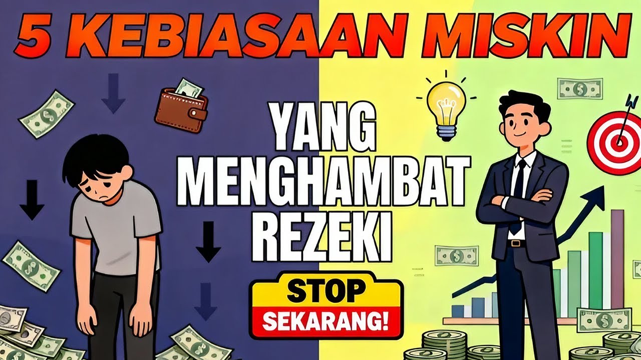 5 Kebiasaan Miskin yang Membuat Hidup Susah Kaya