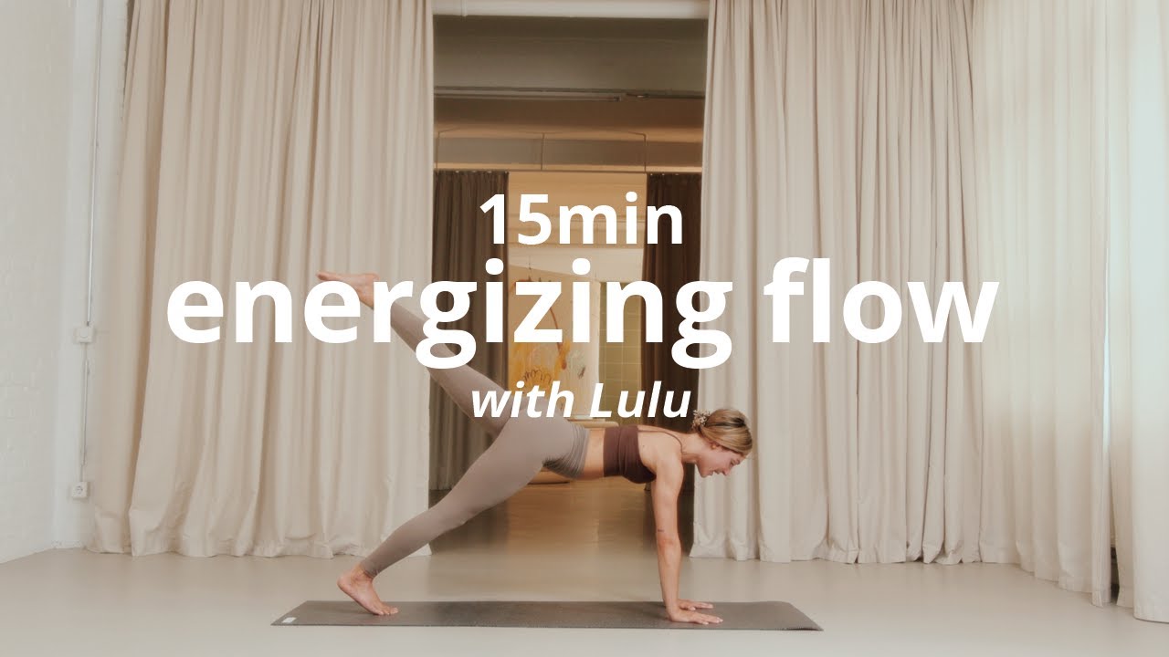 Vinyasa yoga flow to feel energized | 15 min | EN