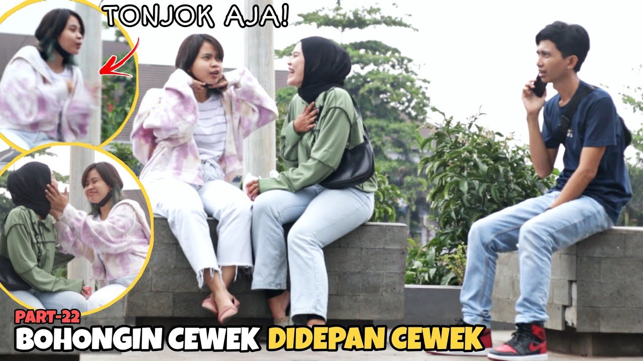 BOHONGIN CEWEK DIDEPAN CEWEK, NGAMUK SAMPE JEMPING! - Part22