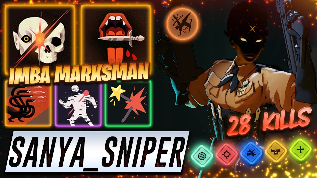 Sanya_Sniper Haze 28 KILLS IMBA MARKSMAN - Deadlock Pro Gameplay & Guides [Watch & Learn]