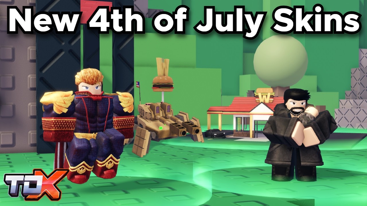 TDX All New 4th of July Skins Showcase