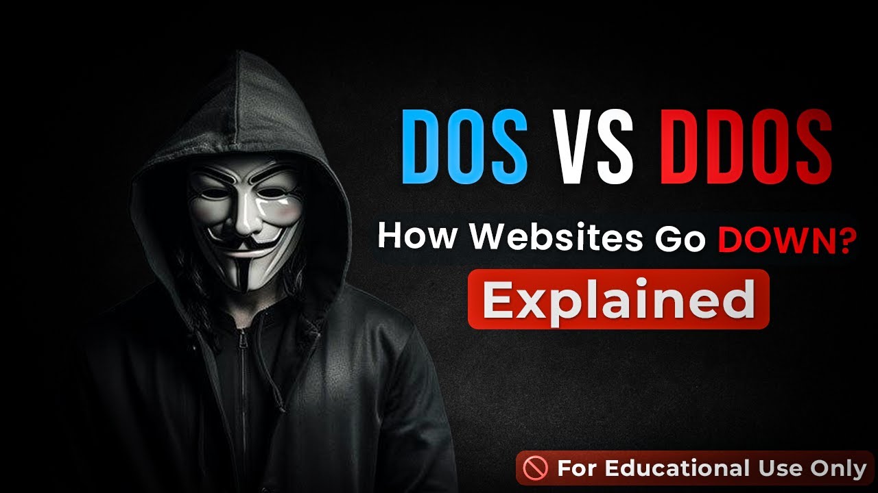 DoS vs DDoS Attack | How Hackers Take Down Servers #toolifylinux