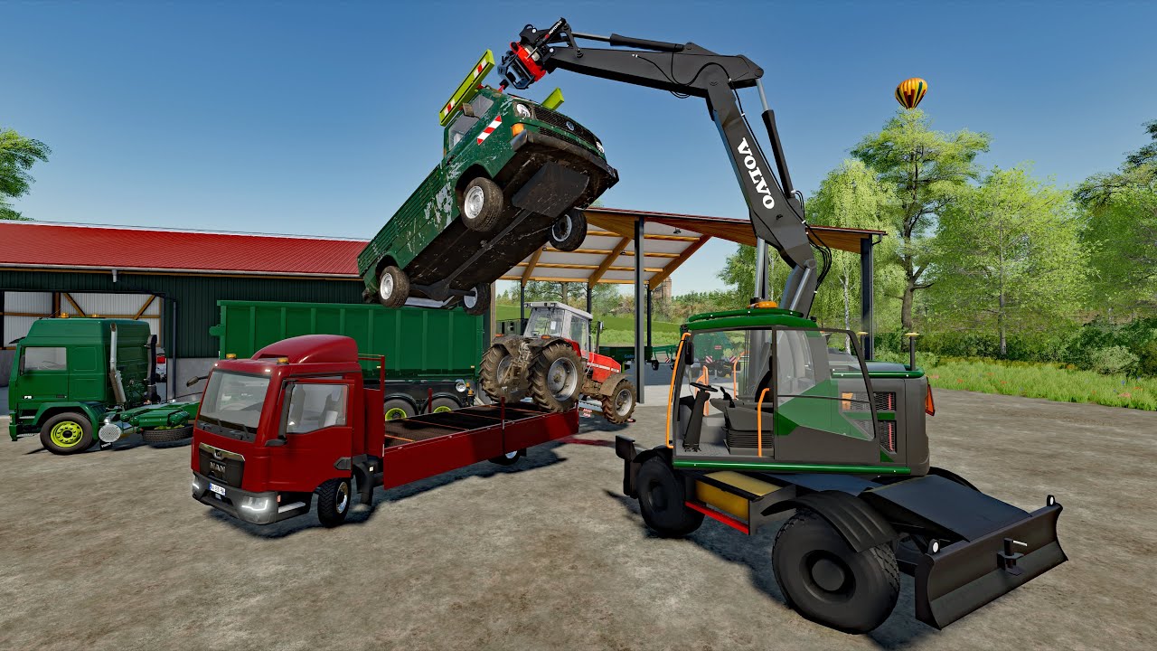 FS22 - Map The Old Stream Farm 061 🇩🇪🍓🌳 - Forestry, Farming and Construction - 4K
