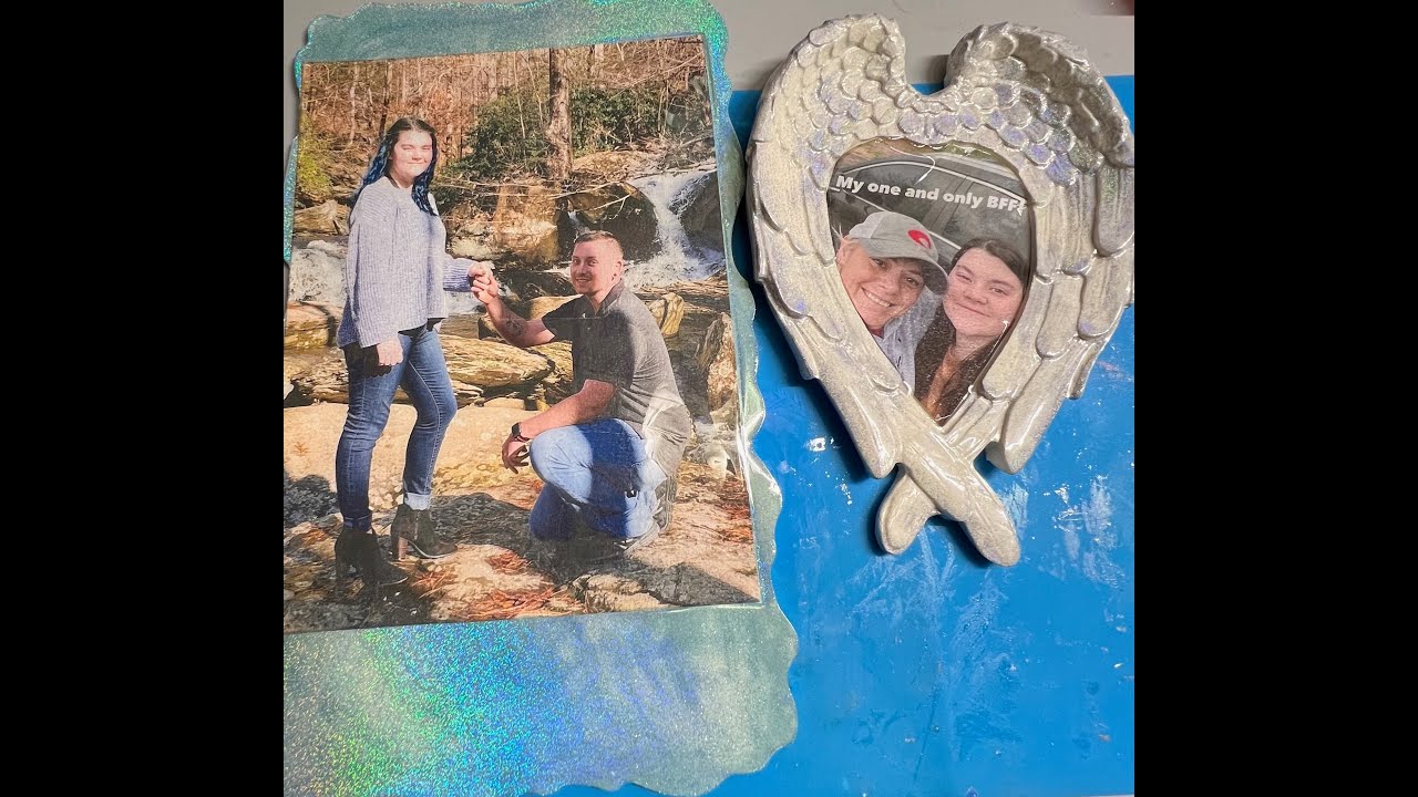 #186 Resin Tray & Angel Wings