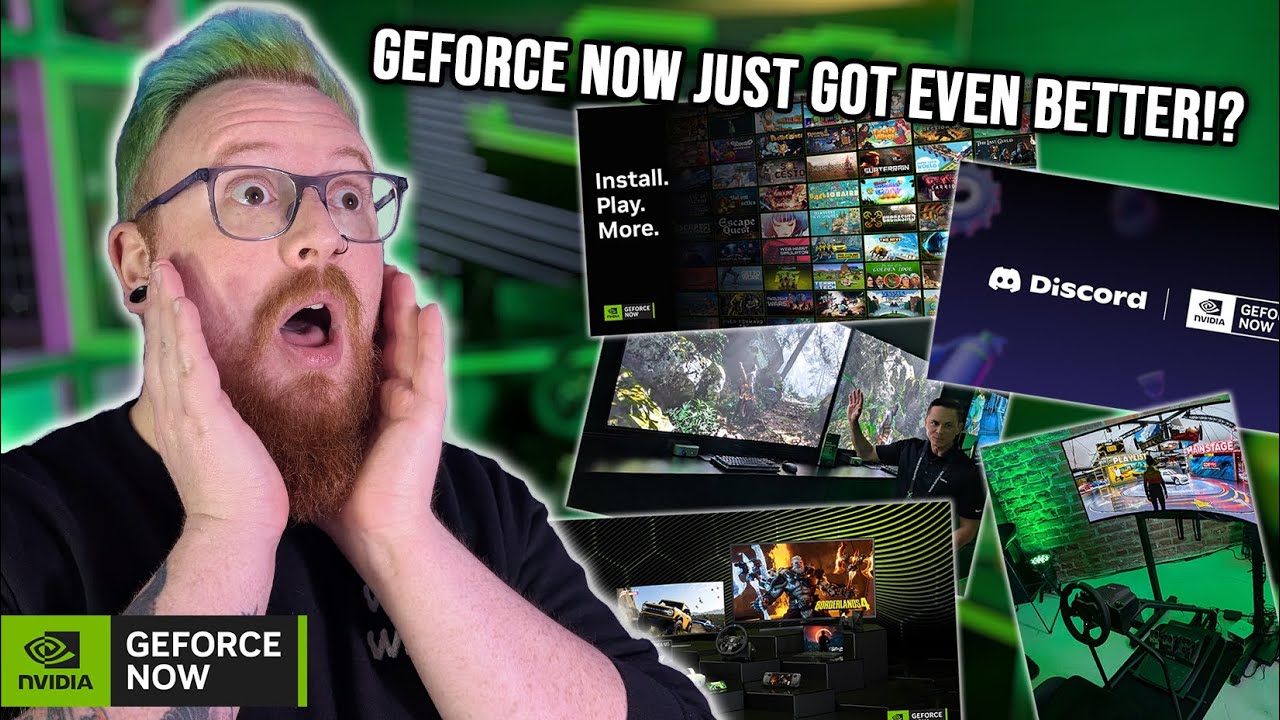 THE NEW UPDATES TO GEFORCE NOW ARE OUT OF THIS WORLD! | NVIDIA GeForce NOW Gamescom Impressions