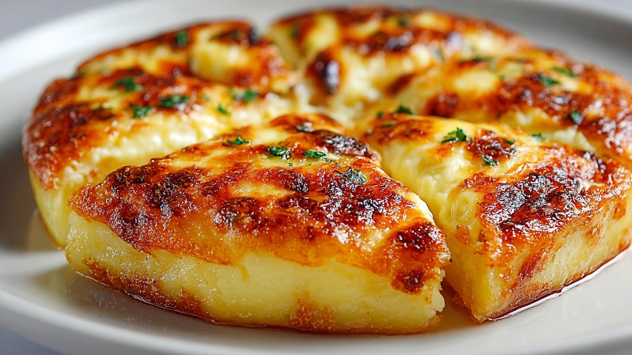 Ein originelles und sehr leckeres Kartoffelgericht! Familienessen in 15 Minuten! Besser als Pizza!