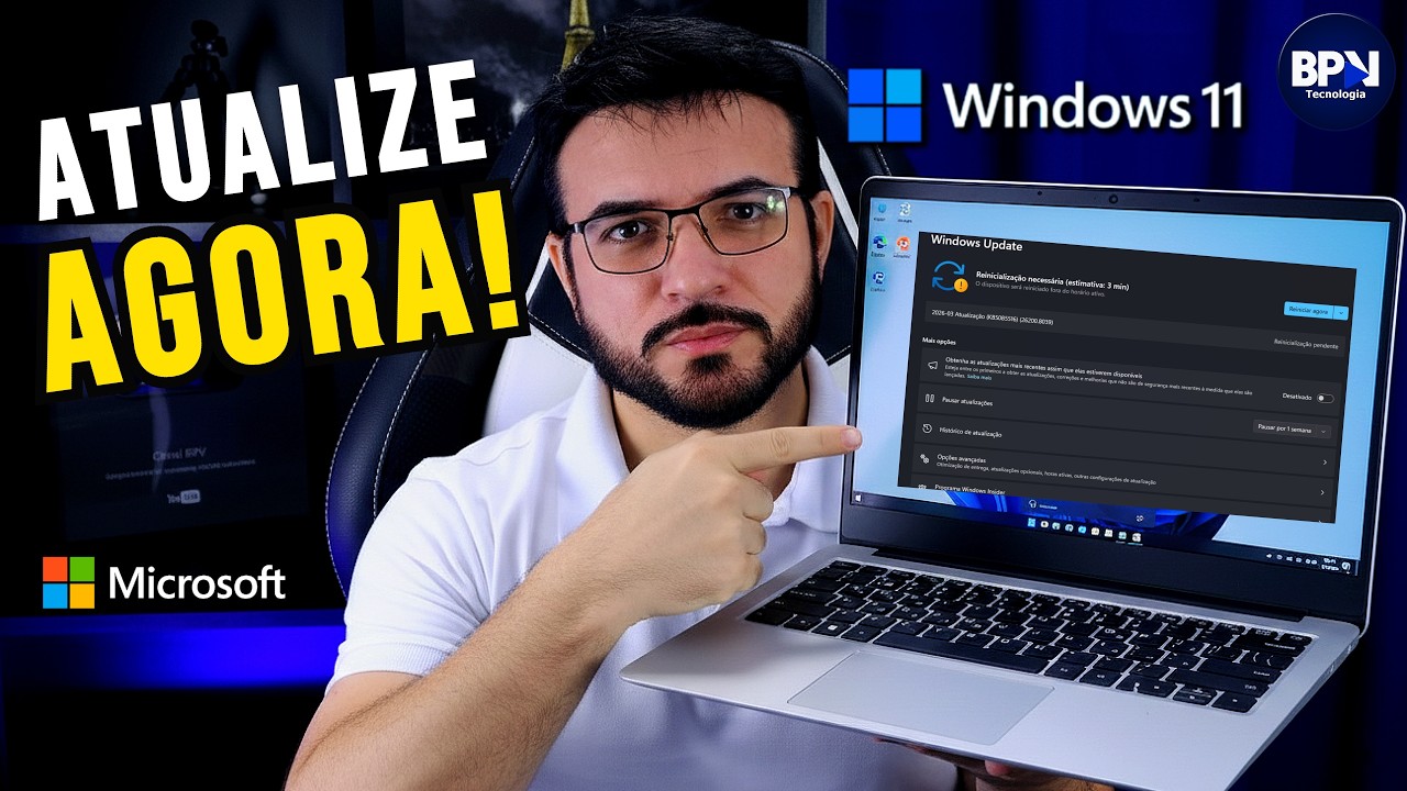Atualiza&ccedil;&atilde;o de EMERG&Ecirc;NCIA para o Windows 11!
