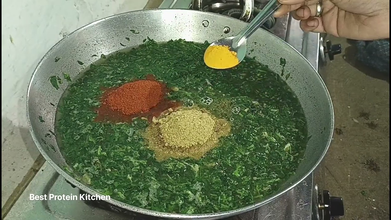 गांव वाली चने की भाजी 😊