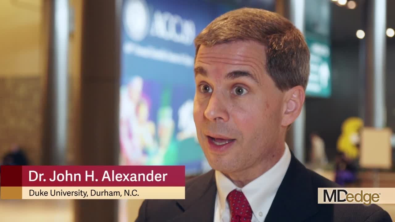 AUGUSTUS: Dual surpasses triple therapy when AFib patients have PCI or ACS