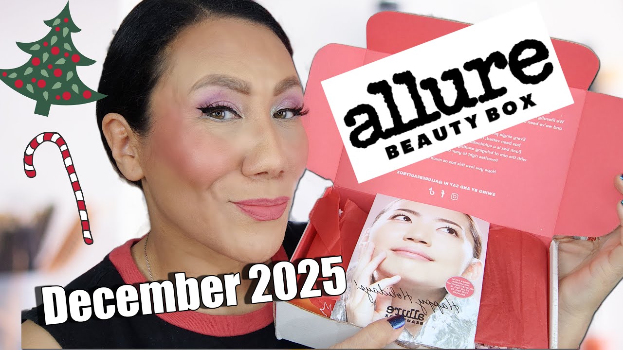 Распаковка косметического продукта Allure | Декабрь 2025 года