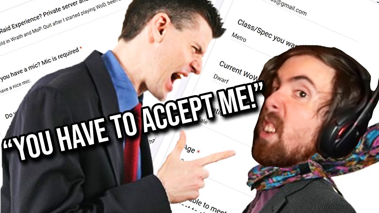 Asmongold Threatened By People Who Want A Spot In His New Guild (Classic WoW)