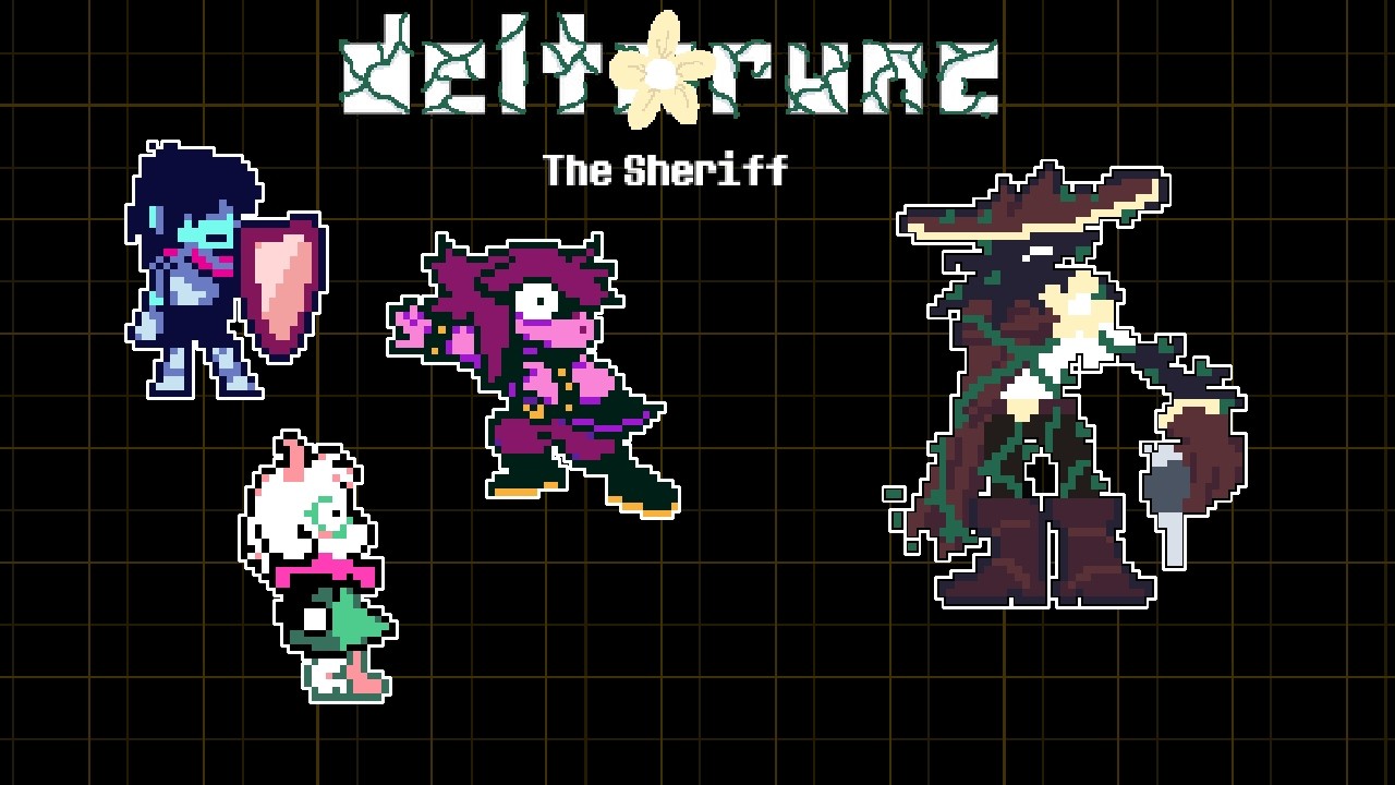 Deltarune - Showdown with The Sheriff (All Endings)