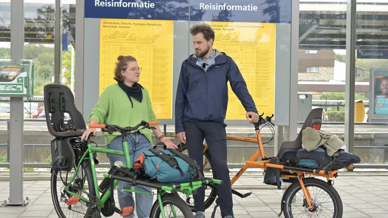 Einhörner für die Radelbande - spontane Kindersitzmontage!