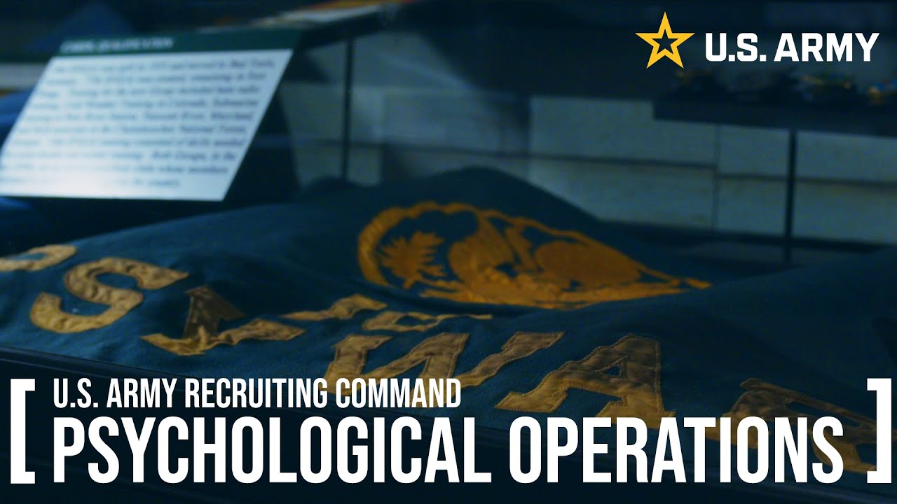 U.S. Army Recruiting Command | 37F Psychological Operations MOS Overview