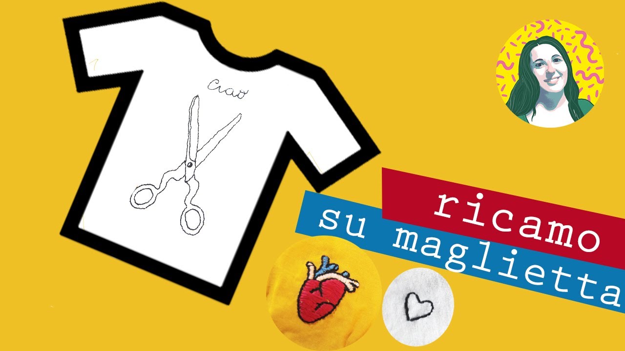RICAMO SU T-SHIRT 👕| Consigli per ricamare una maglietta | Ricamo a mano