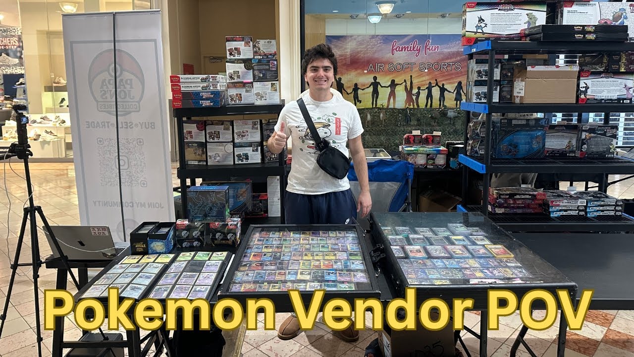 Pokemon Card Vendor POV: Woodbridge Mall Show Day 1.3