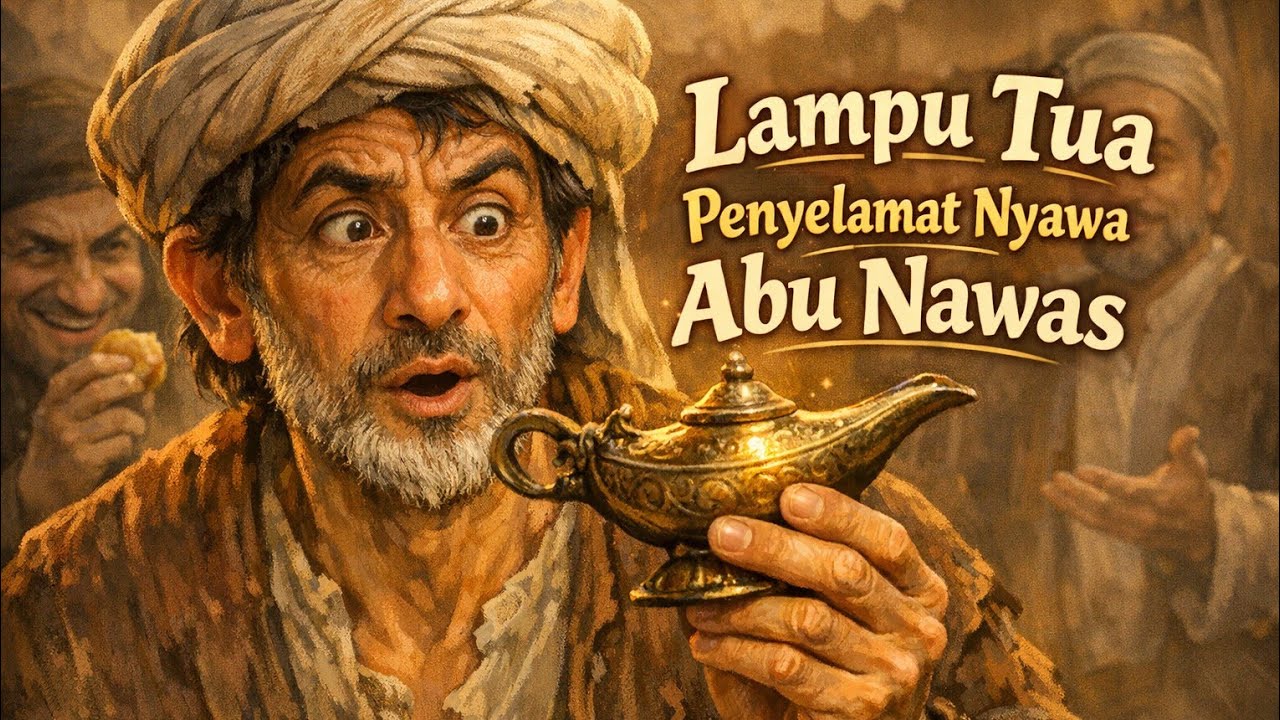 DI LUAR NALAR!!! Lampu Tua Tak Berharga… Akhirnya Menyelamatkan Abu Nawas