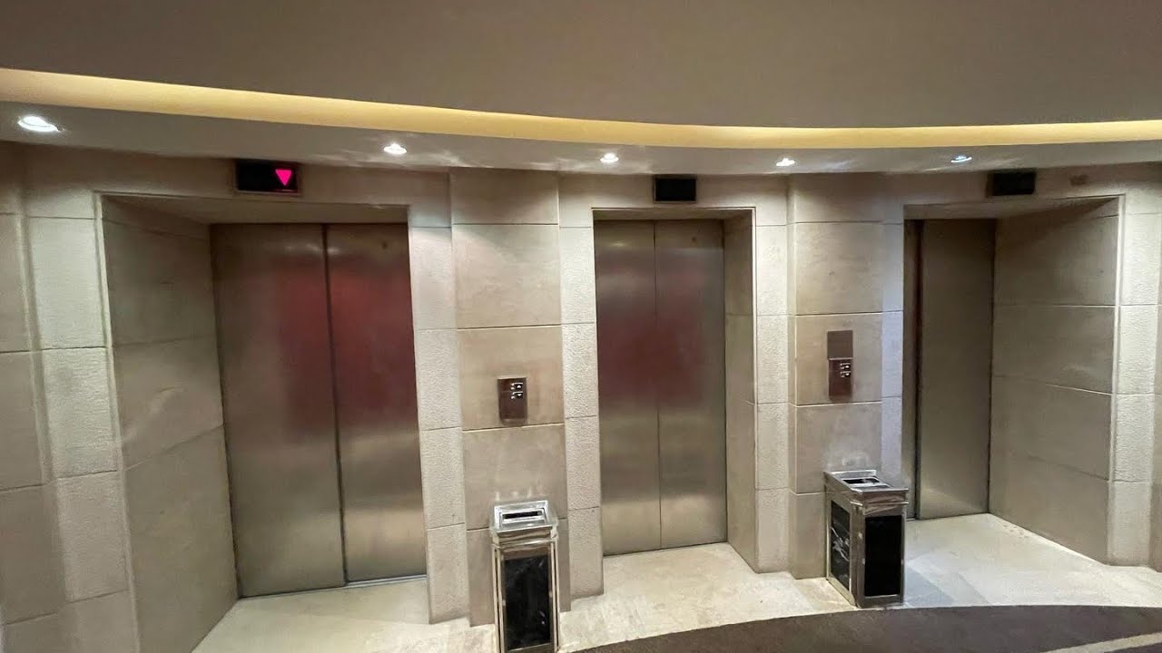 1999 OTIS traction elevators at Leonardo Plaza City Tower Hotel - Ramat Gan, IL.