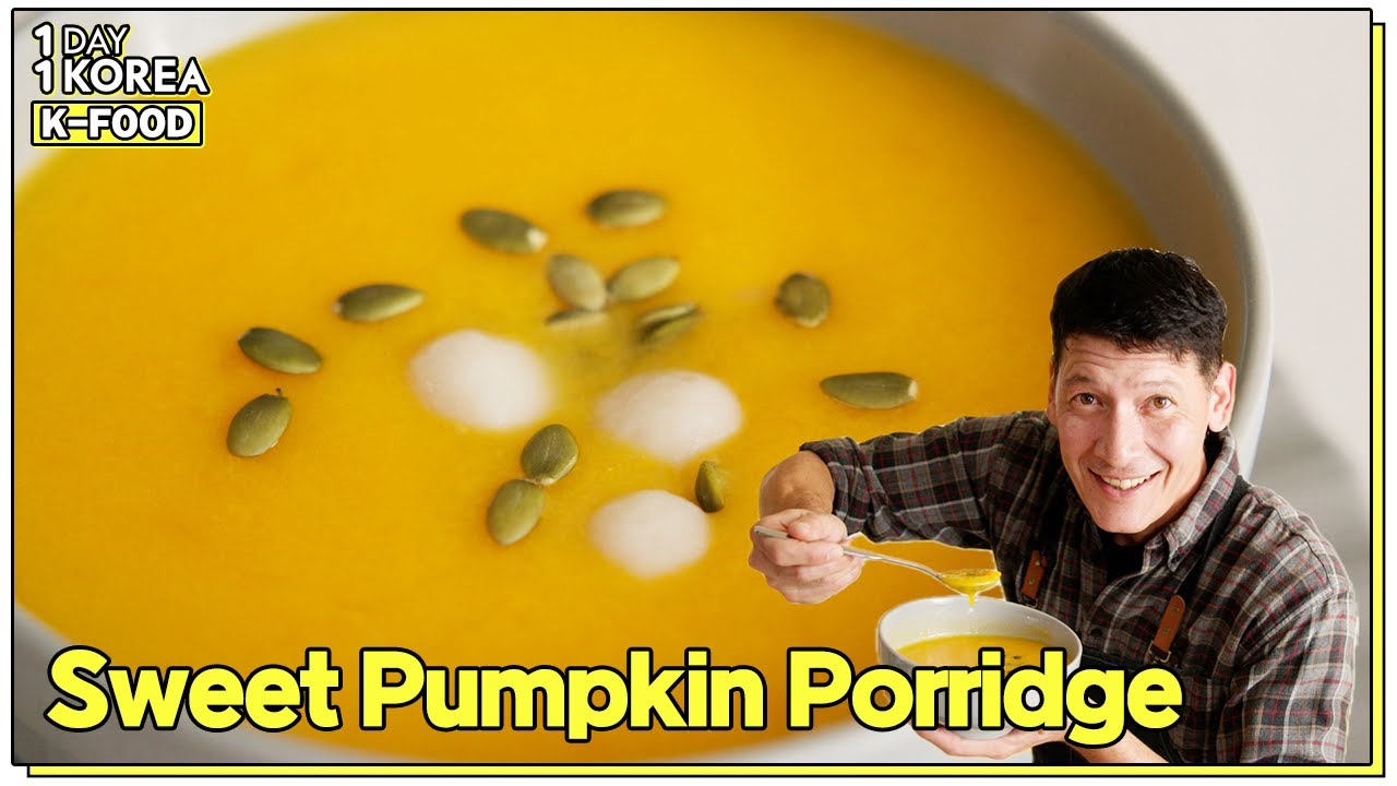 [1DAY 1KOREA : K-FOOD] Sweet Pumpkin Porridge (Danhobakjuk) Recipe with Chef Ryan