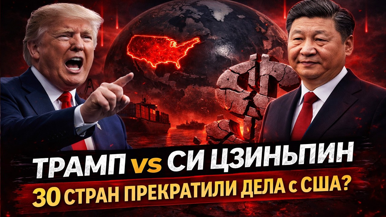 Мир ПРОТИВ Трампа: 30 стран ударили одновременно, доллар трещит, а США в изоляции?