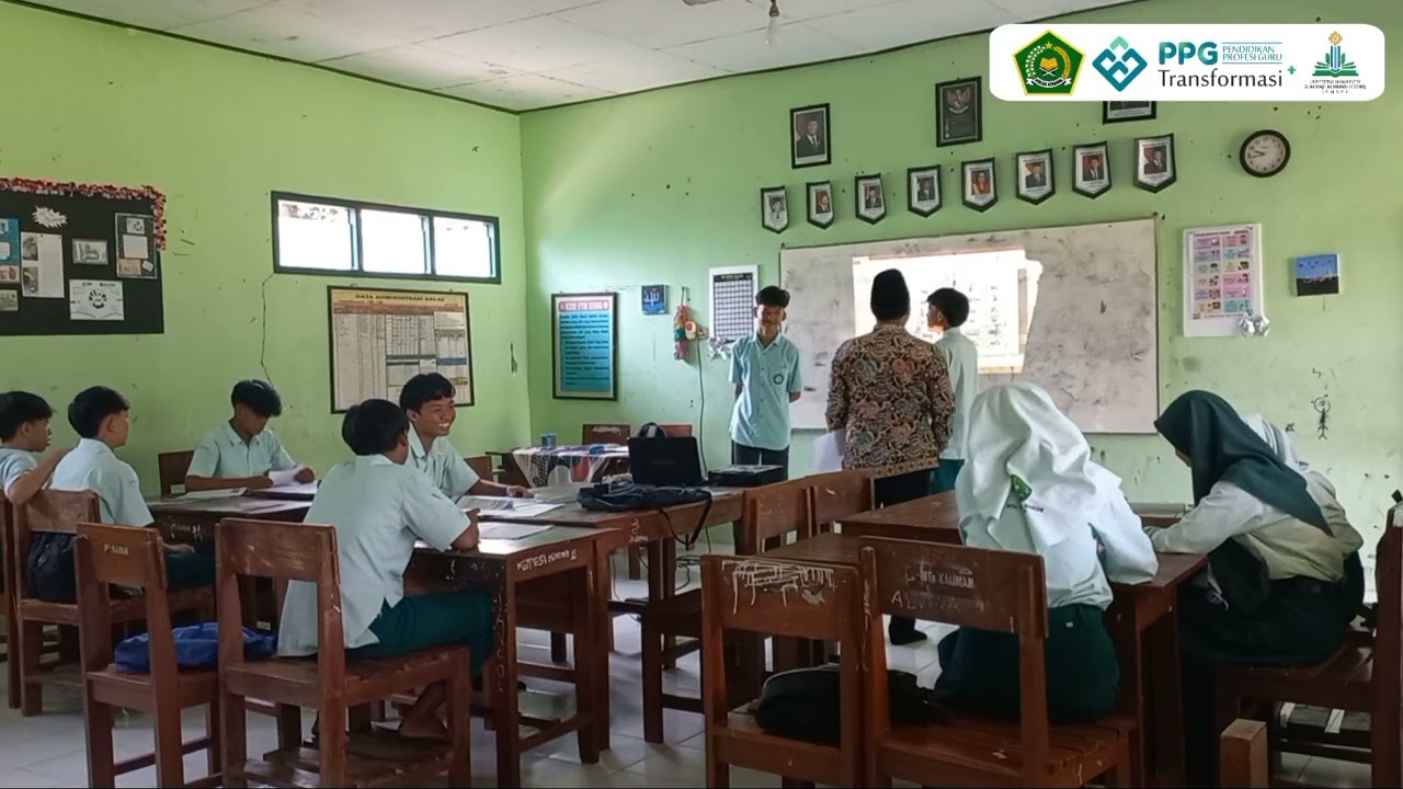 UKIN Pendidikan Bahasa Arab MTs Kelas 8 al Mihnah.